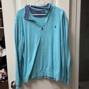 Polo pullover light blue size large. Good conditio